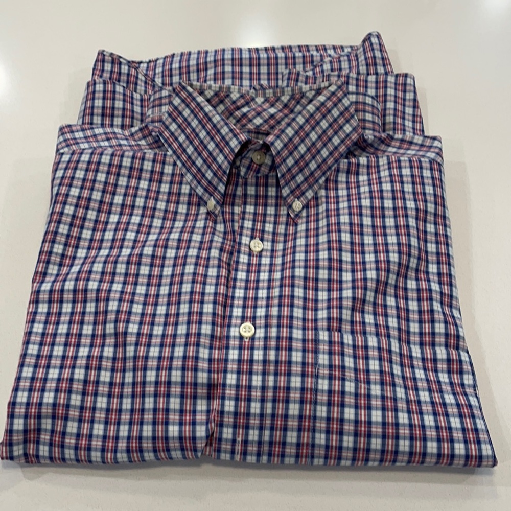 Club Room casual button collar shirt 16 34/35